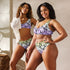 Nonbinary Pride Aloha High-Waisted Bikini